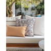Crumbs Home Modern Farmhouse Fall Linen Indoor Outdoor Lumbar Pillow