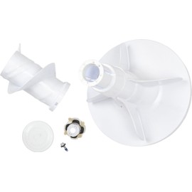 Whirlpool 285727 Agitator Assembly, White