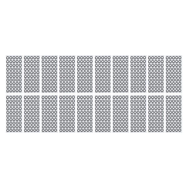 1000pcs 3D Scan Markers, ID 6mm OD 10mm, Accurate Tracking