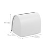 Gatuida Portable Metal Razor Blade Storage Case Travel-Friendly Blades Box