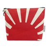 [Uniform Fuji] Boat-shaped Pouch (Asahi Flag, Warship Flag), Unisex, Self-Defense