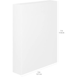 Sixstore Photo Paper, Glossy, 5 x 7 Inch, Pack of 100 Sheets, 230g/m², White