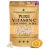 Pure Vitamin C Capsules Ascorbic Acid | Clean Supplements |