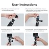 TELESIN° Camera Mount Adapter with Quick Release, 1/4 Interface Camera
