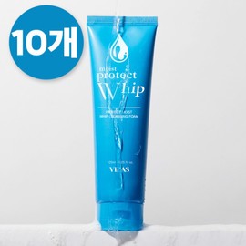 Protect Whip Cleansing Foam Mild Alkaline Large Capacity Foam Cleansing 5+5 Total 10 / 프로텍트 휩 클렌징폼 약알카리 대용량 폼클렌징 5+5 총10개