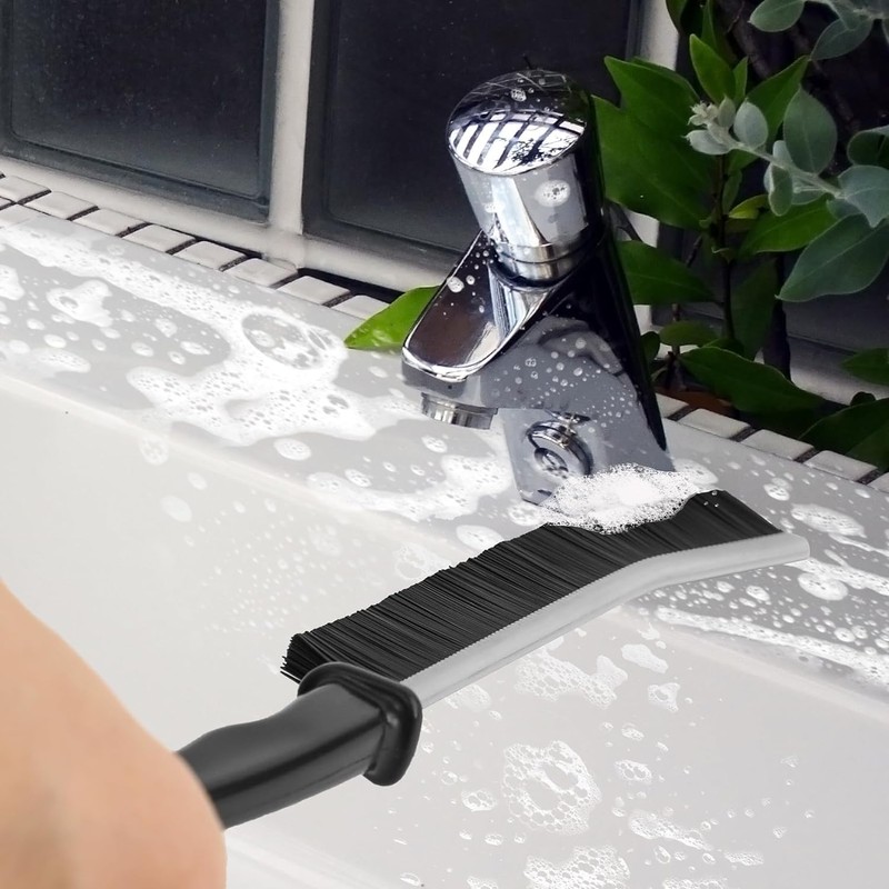 Gap Cleaning Brush Grout Cleaner Brush with Hard Handle Scrub