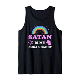 Satan Is My Sugar Daddy for a Satanist Tank Top