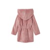 Vertbaudet Children's Bathrobe with Hood, antique pink