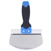 Stainless Steel Putty Arc Spatula Drywall Hand Tool with Smooth