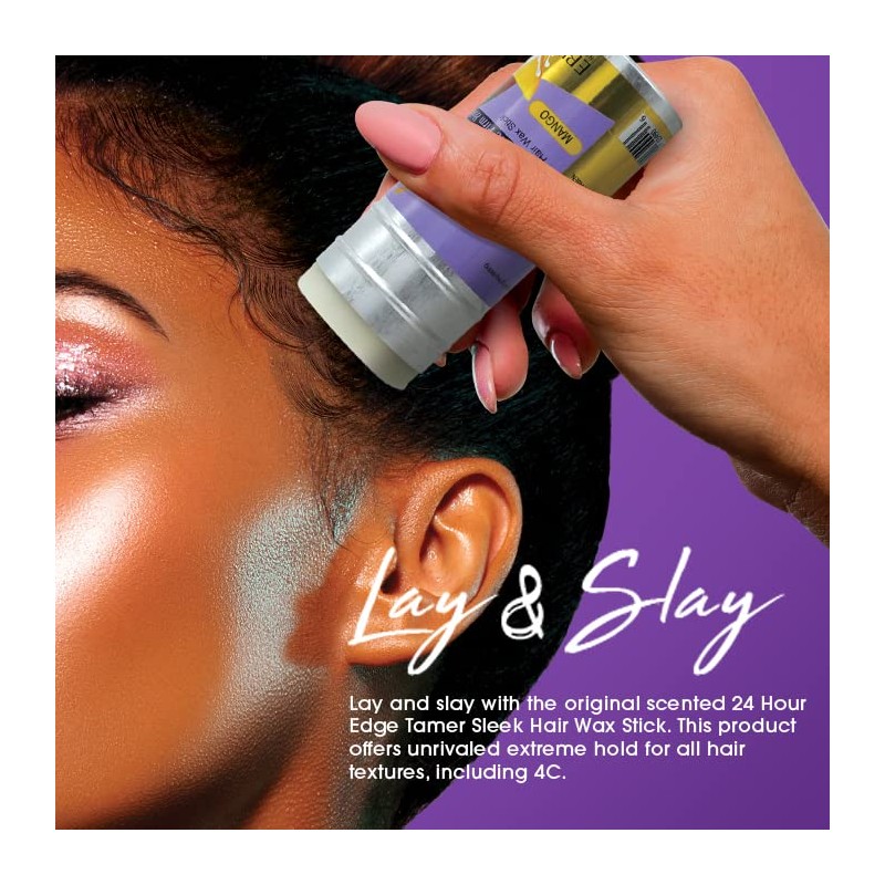 EBIN NEW YORK 24 Hour Edge Tamer Hair Sleek Stick,