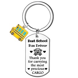 Bus Driver Gift Thank You Present for School Bus Driver Appreciation Gift Christmas Birthday Gifts Drive Safe Gifts for Men Women