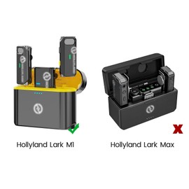 YEAOI 2-Pack Windscreens for Hollyland Lark M1 and Lark C1 Wireless Lavalier Microphone Wind Cover, Furry Deadcat for Noise Cancelling