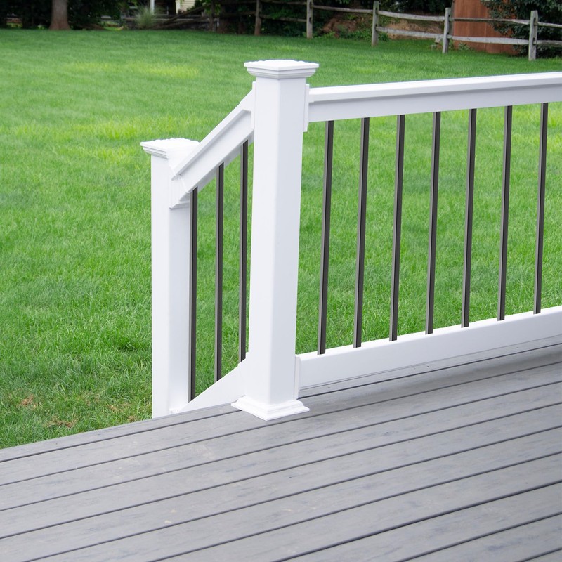 HZIU 50 Pack Deck Balusters 36" x 3/4" Staircase Baluster,
