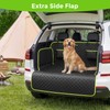 SUV Cargo Liner for Dogs, Upgraded Scratch-proof Leather 15.79" Heightened