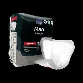 Abena Man Formula 0 Premium, 300ml Absorbency, 14 Incontinence Pads