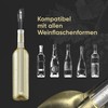 Brilamo Wine Cooling Stick, Stainless Steel Wine Cooler, 5-Piece Set