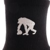 Walensee EGOZARU Basketball Socks, One Point Socks, EZAC-8802-020, Black (Black