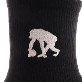 Walensee EGOZARU Basketball Socks, One Point Socks, EZAC-8802-020, Black (Black x White/S/Meninchs), multicolor (black / white)