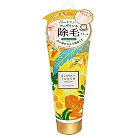 SLINKY TOUCH Hair Removal Cream, Jasmine Honey Fragrance, Large Capacity, 7.1 oz (200 g), Shin Hair, Finger Hair, Unwanted Hair Removal