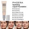 PHOERA Hydrating Serum Foundation, Hyaluronic Acid, Allantoin, Vitamin E, Tea