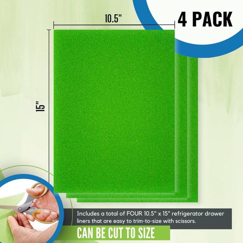 Dualplex® Fruit & Veggie Life Extender Liner for Fridge Refrigerator
