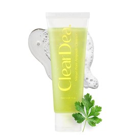 ClearDea - Limpiador Facial En Ampolla Minari – K-Beauty Con Extractos De Perejil De Agua Coreano Y Ciruela Kakadu, Limpiador Facial Diar...
