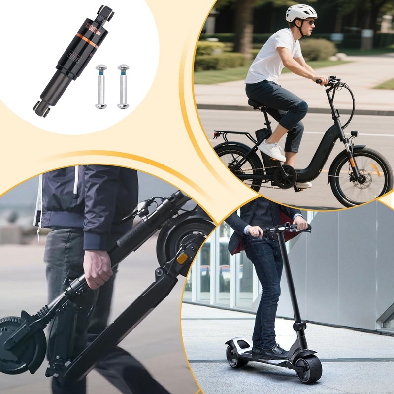 Shock Absorber Rear | Mountain Bike Damping,Compact Rough Terrain Rear