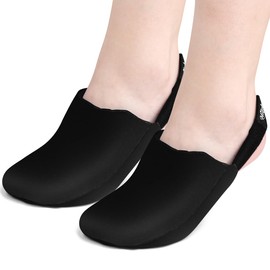 Hilph Foot Toe Ice Pack Wrap for Swelling & Bunion Surgery, Soft Forefoot Ice Pack, Hot & Cold Therapy Foot Cold Pack for Broken Toes, Plantar Fasciitis, Tendonitis, Swelling, Bunions (2 Pack,Black)