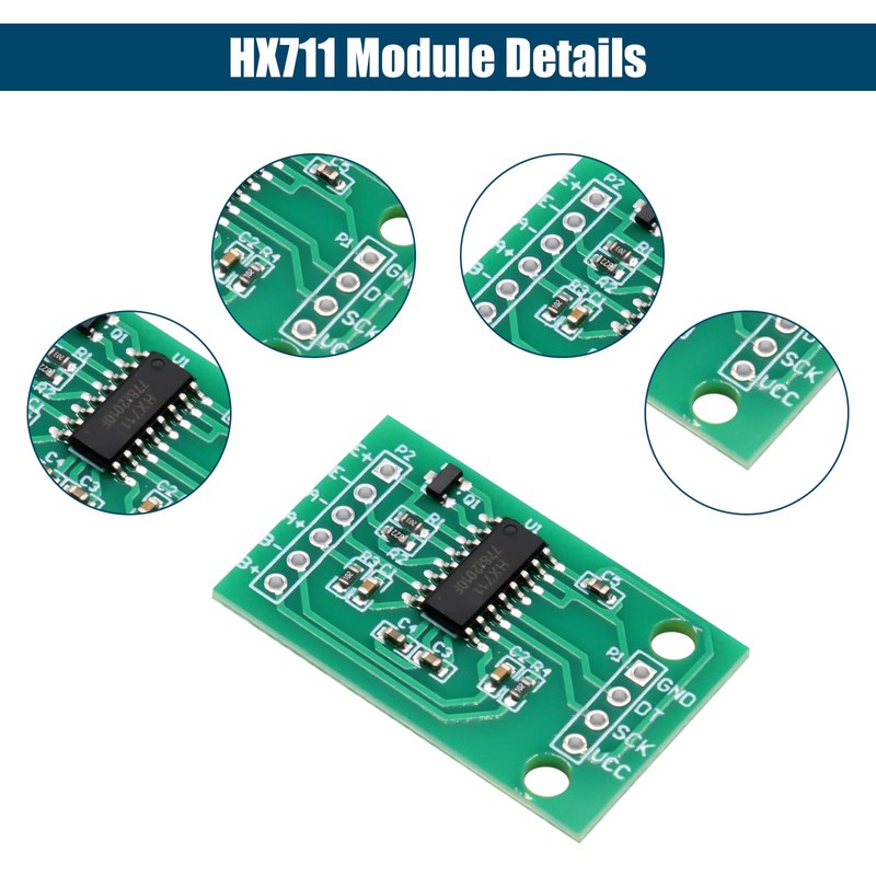 HX711 Weighing Sensor Module Binghe Pack of 5 HX711 Pressure