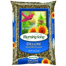 Morning Song 11963 Deluxe Wild Bird Food Bag, 10-Pound
