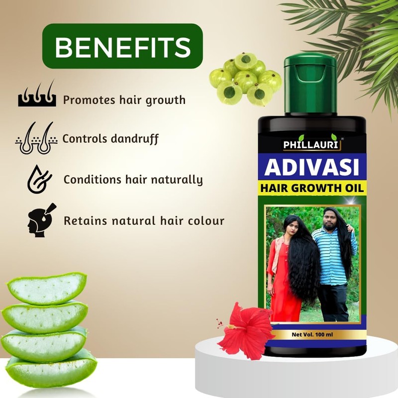 Phillauri Phillauri Adivasi Herbal Combo Kit For Hair Norishment Healthy