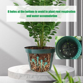 RooTrimmer 8 inches Nursery Pot Plant Grow Sturdy Flower pots in Bulk Price 20P