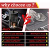 Car Ashtray with Lid Smell Proof Stainless Steel Auto Ashtrays