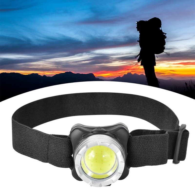 Multifunction Outdoor Super Bright COB LED Headlamp Emergency Fishing Hunting