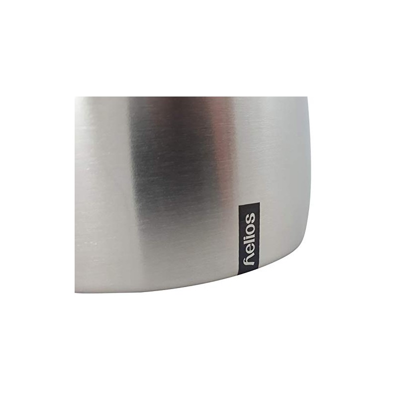 Helios Supreme Stainless Steel Jug 1 Litre, Metallic