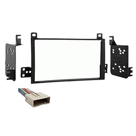 Harmony Audio Compatible with Lincoln Town Car 2003 2004 2005 2006 2007 2008 2009 2010 2011 Double DIN Stereo Harness Radio Install Dash Kit New