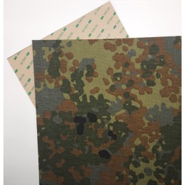 Dangerfield Arms TackGear Wrap 8"x12" Cordura Camouflage Adhesive Wrap 500 Denier Adhesive Back for kydex and Other Items (Flecktarn)