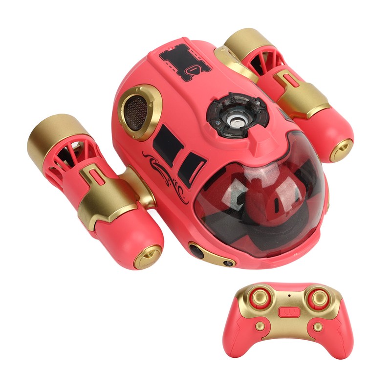 Remote Control Motorboat with 500mah Battery Submarine Spray Gasboat for