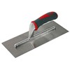 Faithfull SGTNOT3 V-Notched Trowel with Soft Grip Handle,Silver,280 mm x