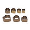 7Pcs Leather Cutting Die High Carbon Steel Heart Shape Simple