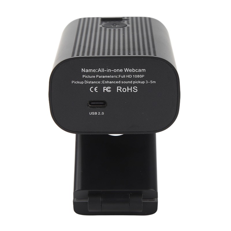 3 in 1 Webcam USB Camera Speaker Microphone Combo 1080P