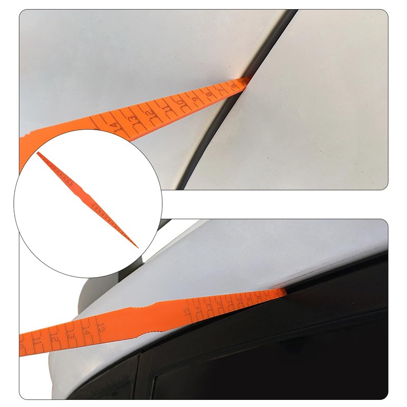 Ieron Plastic Car Door Gap Alignment Gauge Cone Probe for