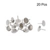 sourcing map Upholstery Nails 19 mm x 23 mm Flat