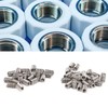 50Pcs Wire Thread Insert Stainless Steel Bushing Screw Hole Repair