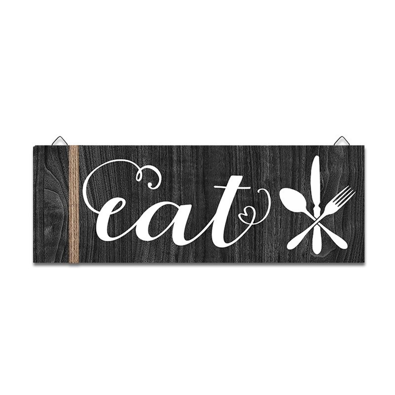 3Pcs Wall Decor Wooden Hanging Wall Sign Wooden Wall Art