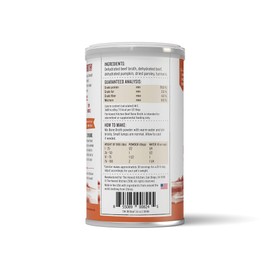The Honest Kitchen Human Grade Daily Boosts Instant Beef Bone Broth with Turmeric for Dogs 3.6 Ounces