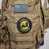 Forklift certified meme 3" circle hook & loop tactical patch