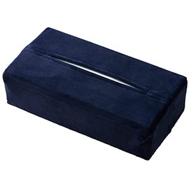 Pearl Metal N-7788 Stretch Tissue Cover Minkutch for Box, Navy