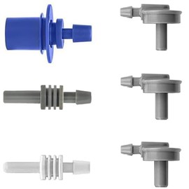 Adaptador De Repuesto Para Manguito De Presión Arterial, 6 Tipos Diferentes De Conectores De Manguera Compatibles Con Omron Bp5250, Bp5450, Bp7350, Bp7450 Y Casi Todos Los Monitores De Presión