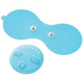 Elecom HCM-P011G2BU Low Frequency Therapeutic Device, Blue, 2 Point Pad, 1 Piece